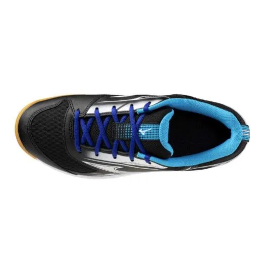 Кроссовки для настольного тенниса «Crossmatch Smash» от Mizuno, Black X White X Blue — фото 4