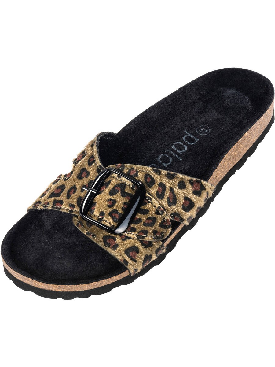 Классические слипоны Palado Mules Tinos Leo, цвет brown/light brown