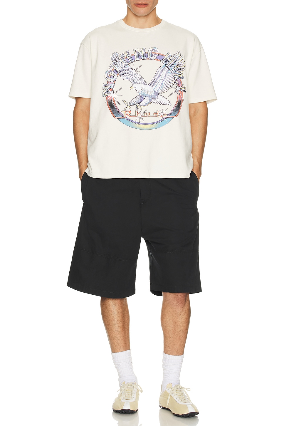 

Футболка Notting Hill Eagle Rhude, Vintage White