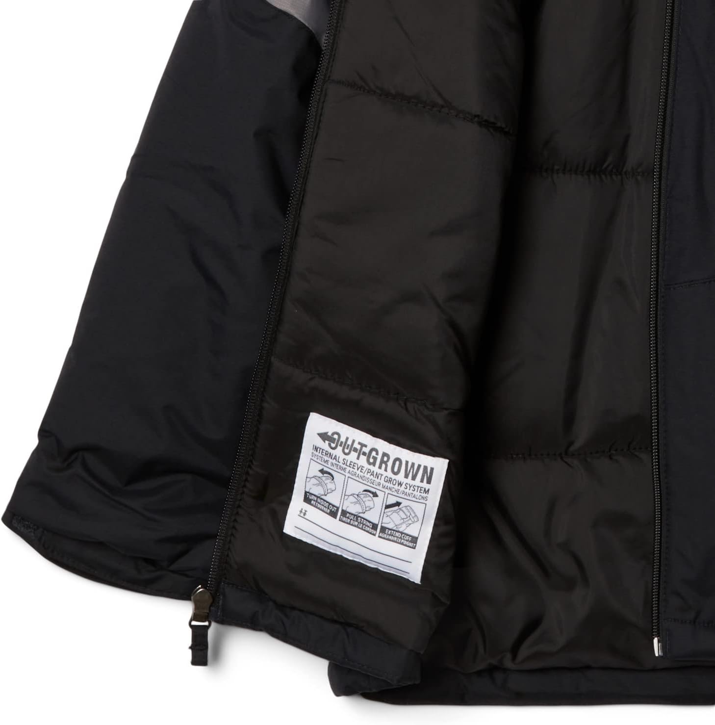 Columbia Youth Boys Lightning Lift III куртка, Black/City Grey, S — фото 3