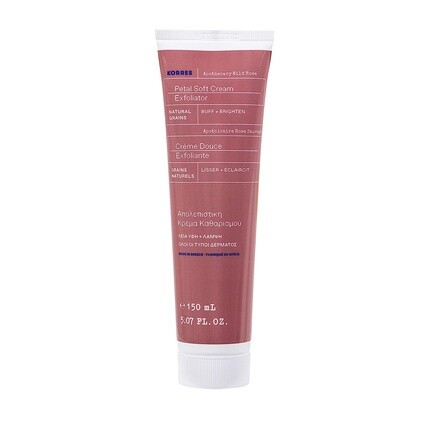 

Apothecary Wild Rose Нежный отшелушивающий крем для сияющей кожи 150мл, Korres