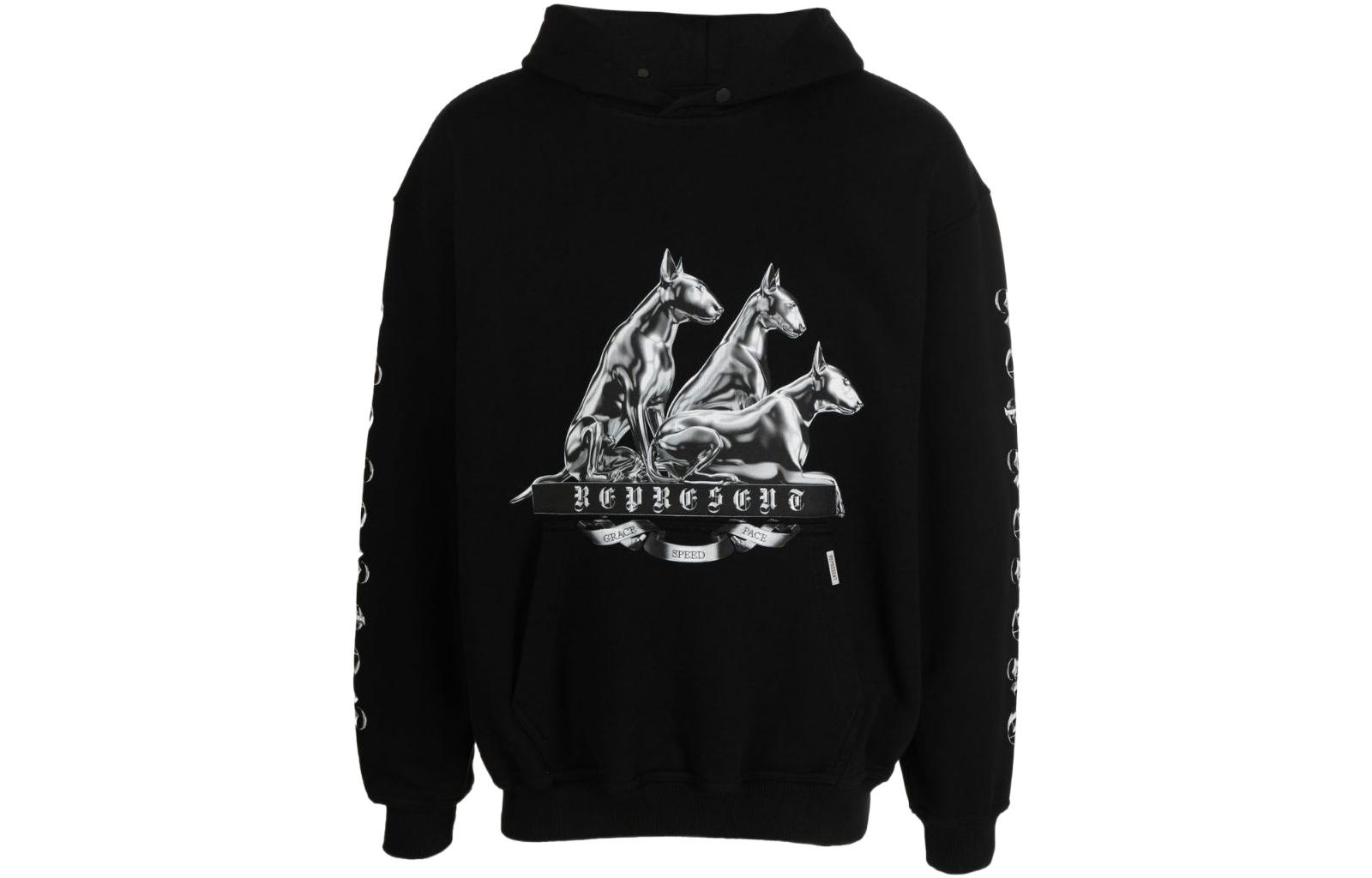 

Толстовка Bullterrier REPRESENT, черная