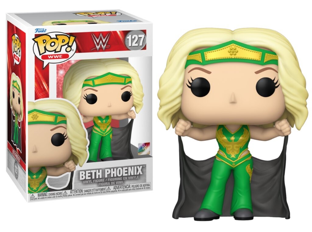 

Фигурка wwe funko pop 127 - Бет Феникс с Чейзом Funko POP!