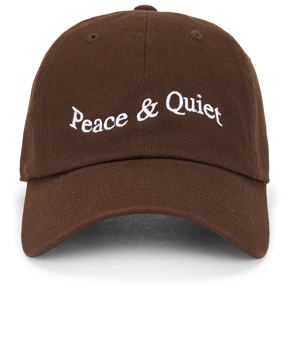 

Шапка Museum Of Peace And Quiet Wordmark Dad, цвет Clay