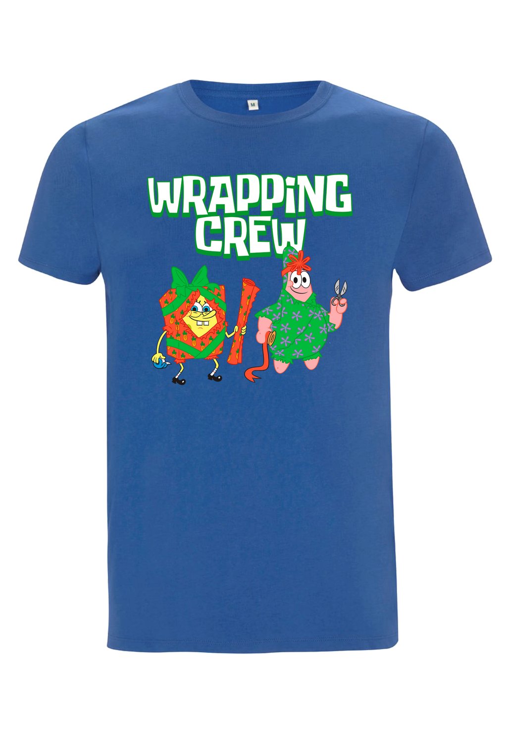 

Футболка с принтом SPONGEBOB SQUAREPANTS WRAPPING CREW Henry Tiger, синий