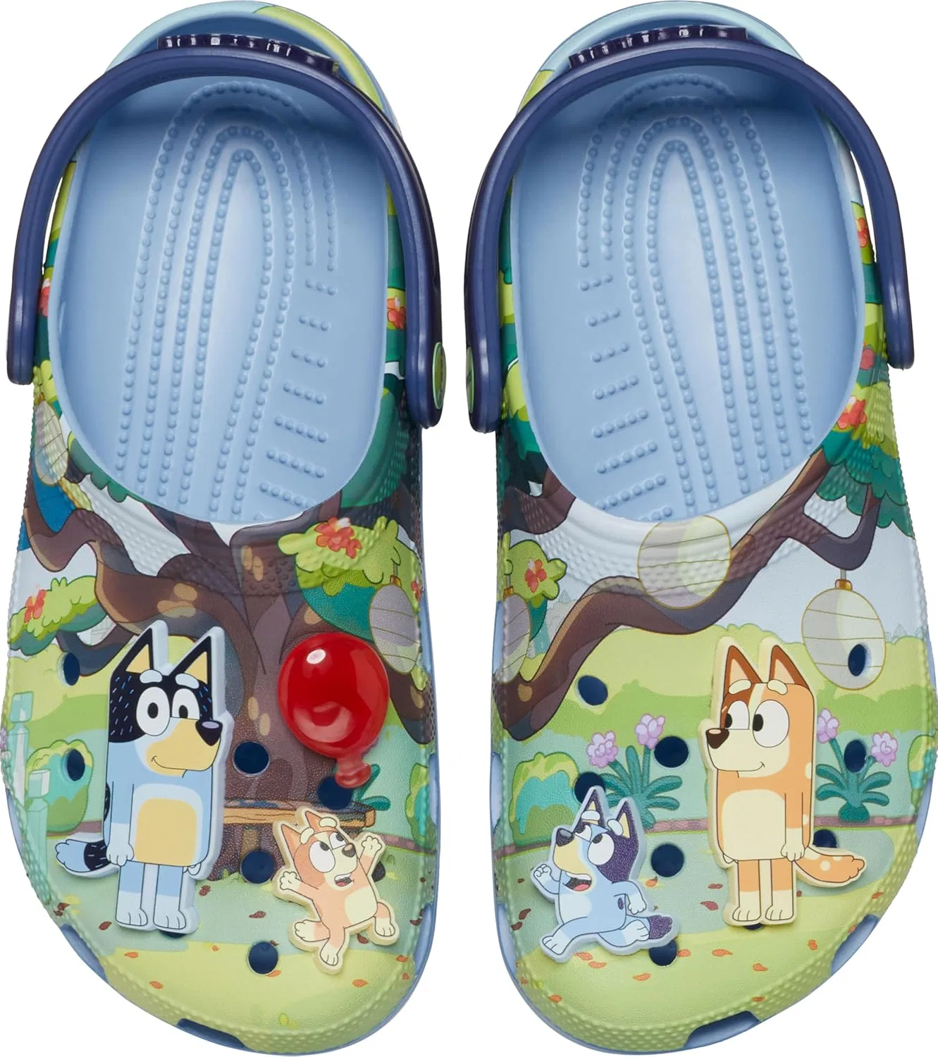 Crocs Кроксы Unisex Adult Bluey Classic Clogs — фото 3