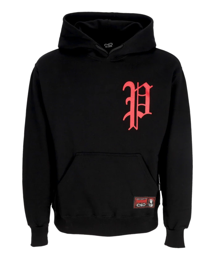 

Черная толстовка с капюшоном и передним карманом. Propaganda, черный