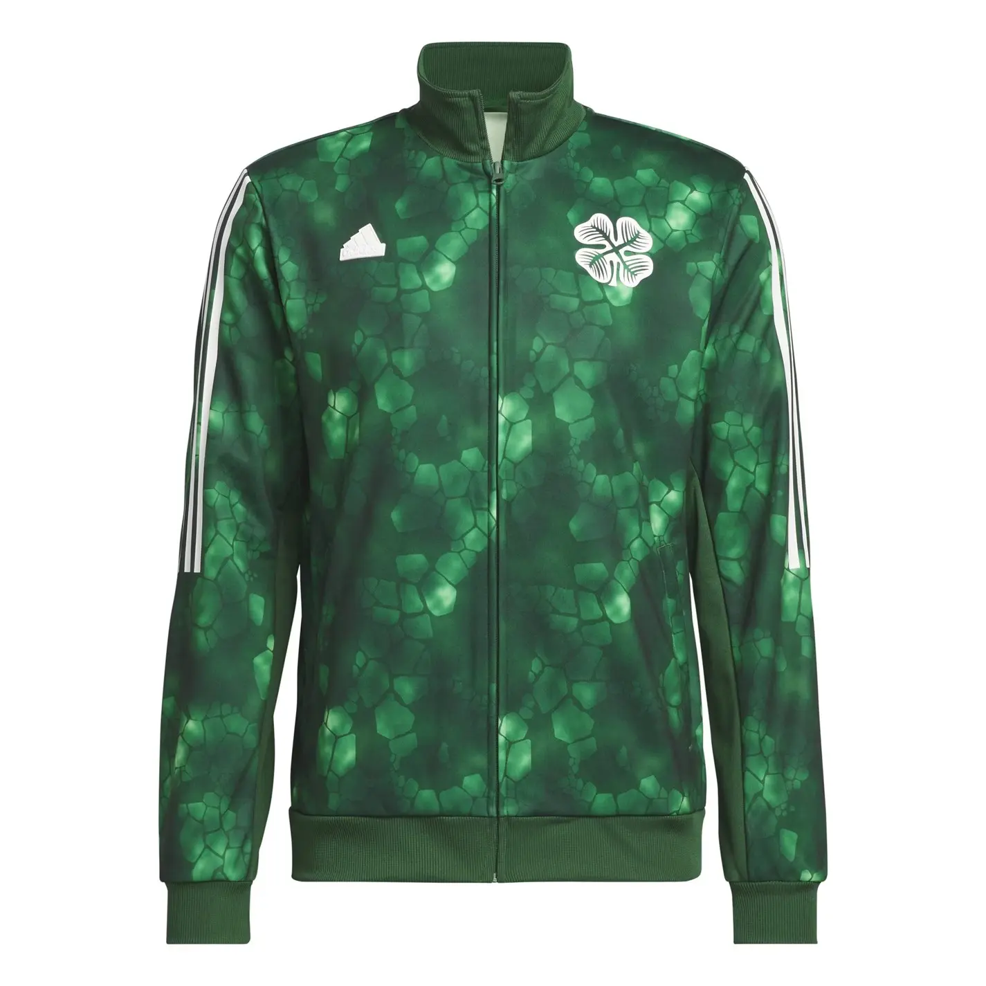 

Adidas Куртка Celtic FC Track 23/24 Lifestyler мужская зеленая