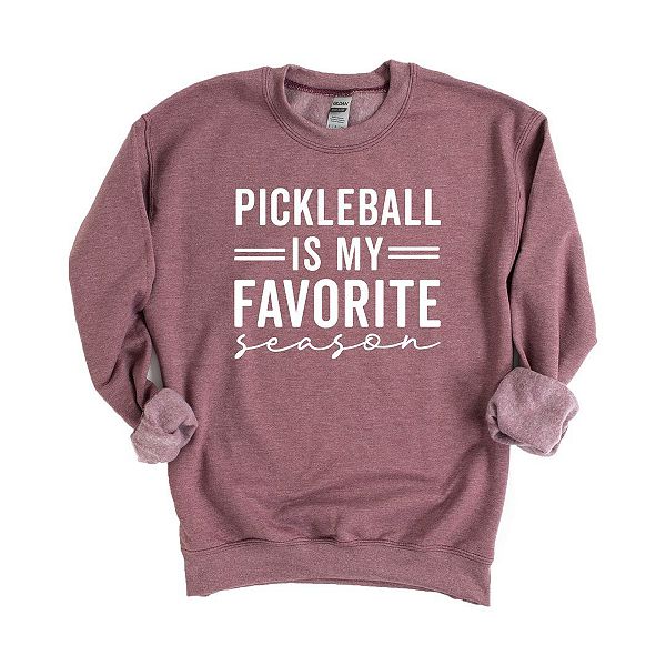 

Свитшот Pickleball is my favorite season Simply Sage Market, Heather Maroon, Зеленый, Свитшот Pickleball is my favorite season Simply Sage Market, Heather Maroon