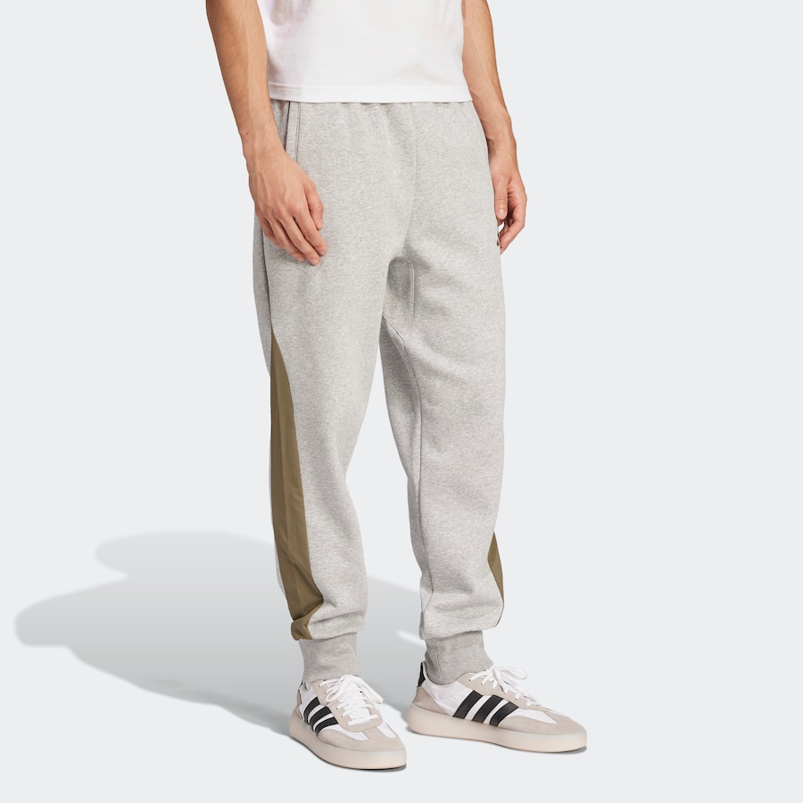 Зауженные спортивные брюки ADIDAS SPORTSWEAR, серый — фото 4