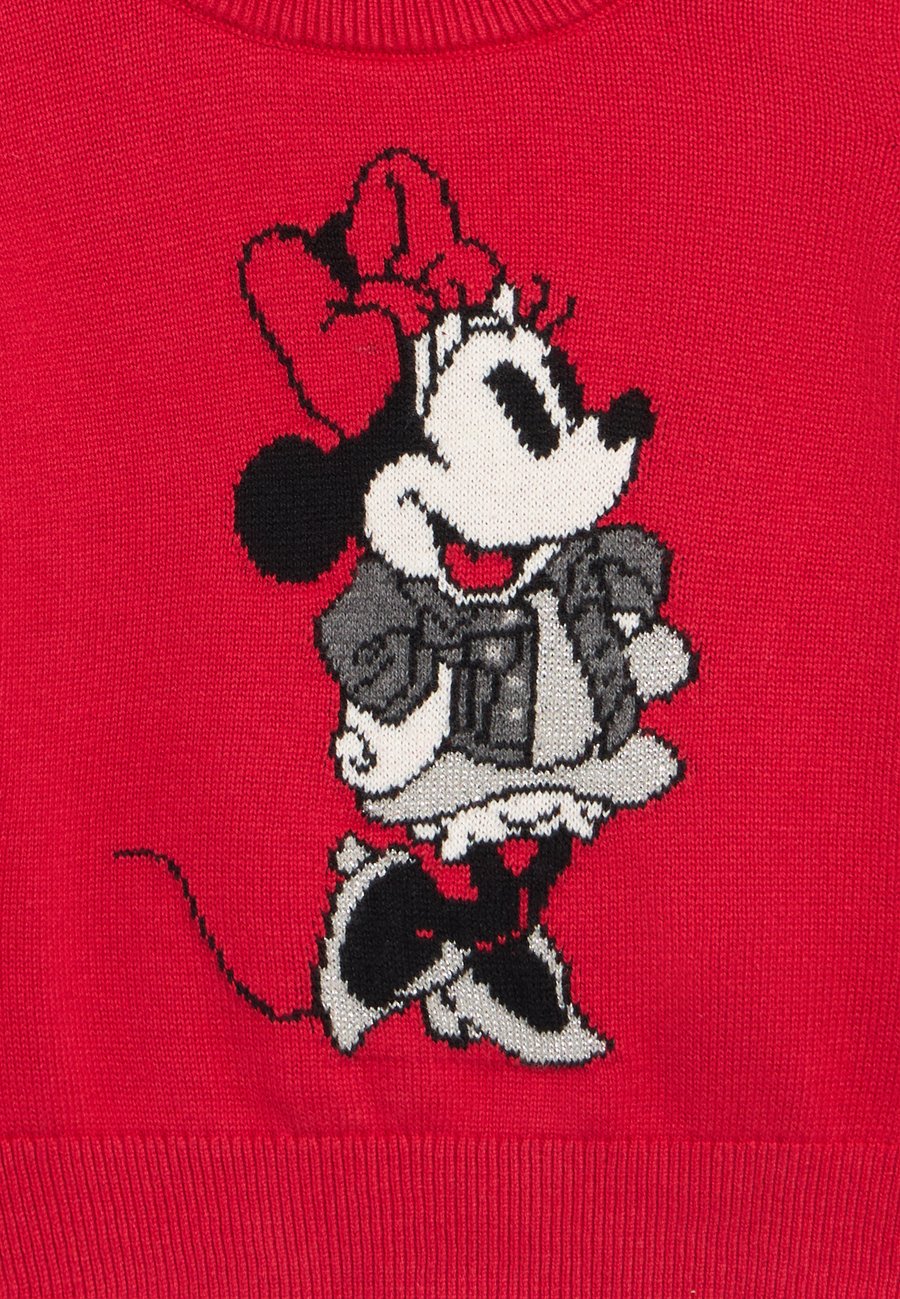 Джемпер GAP DISNEY BABY TODDLER MINNIE MOUSE SWEATER GIRL, Modern Red/Red — фото 3