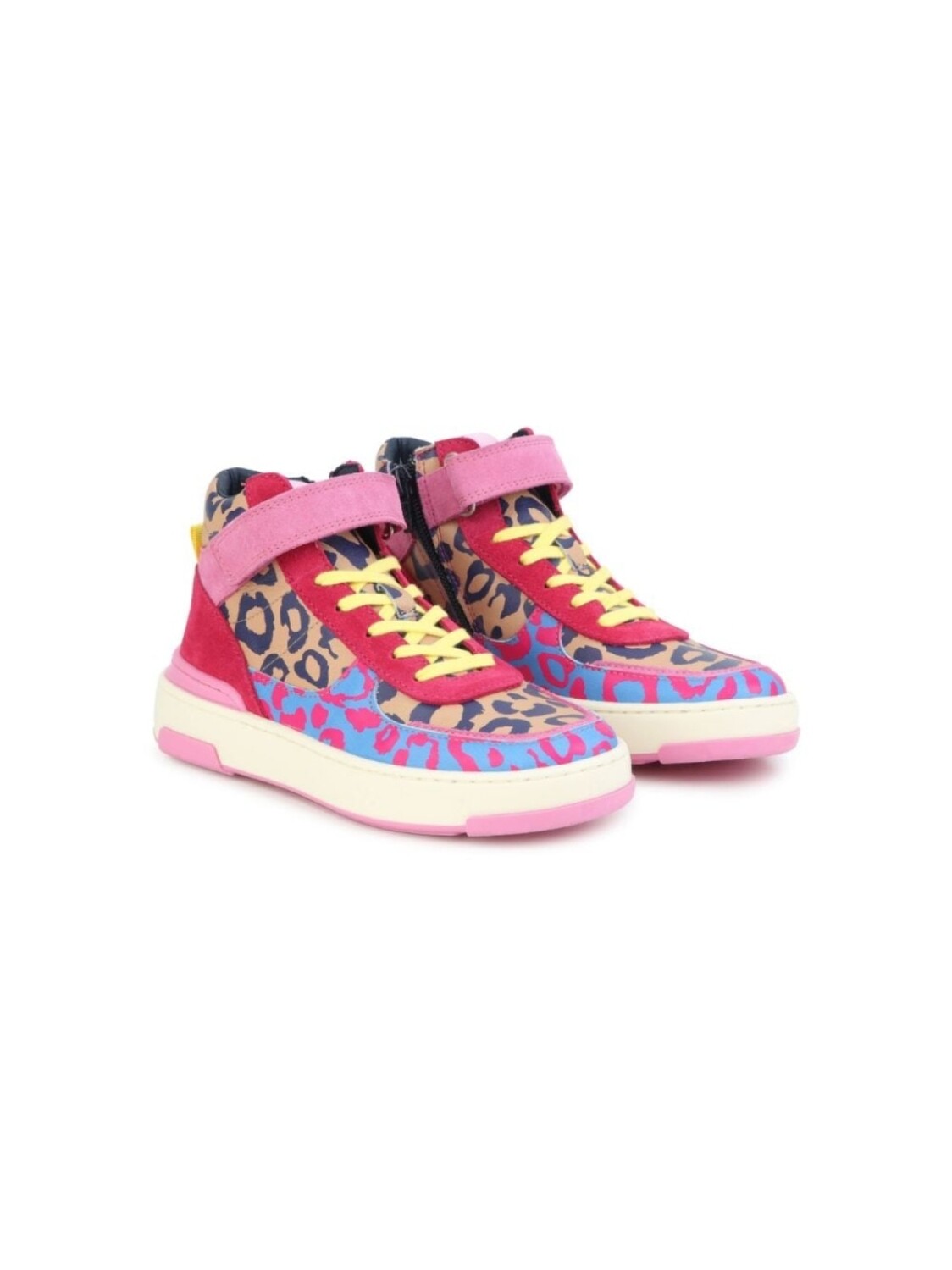 

Marc Jacobs Kids высокие кроссовки с логотипом, розовый
