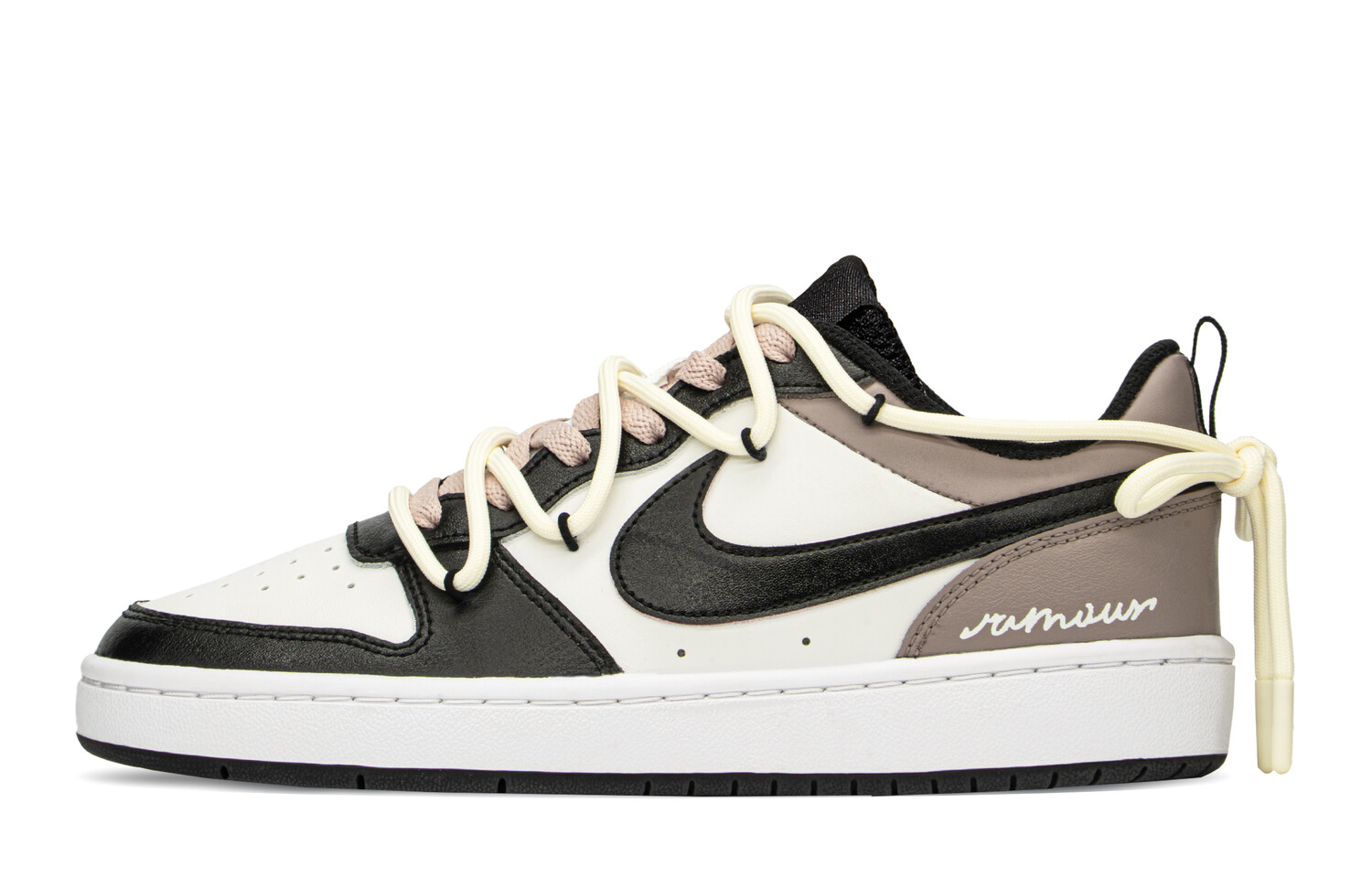 

Женские кроссовки для скейтбординга Nike Court Borough Low, Beige/Brown