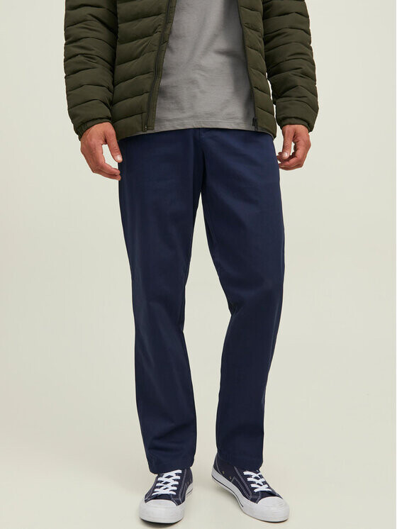 

Тканевые брюки свободного кроя Jack&Jones, синий