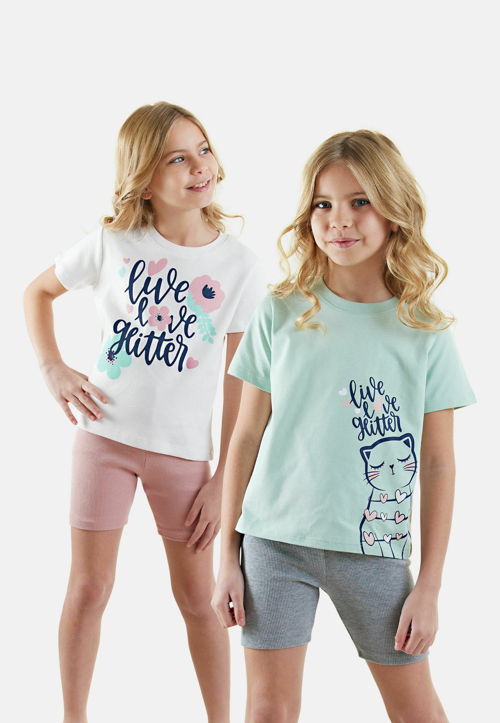 

Пижама 2 PACK Denokids, белый