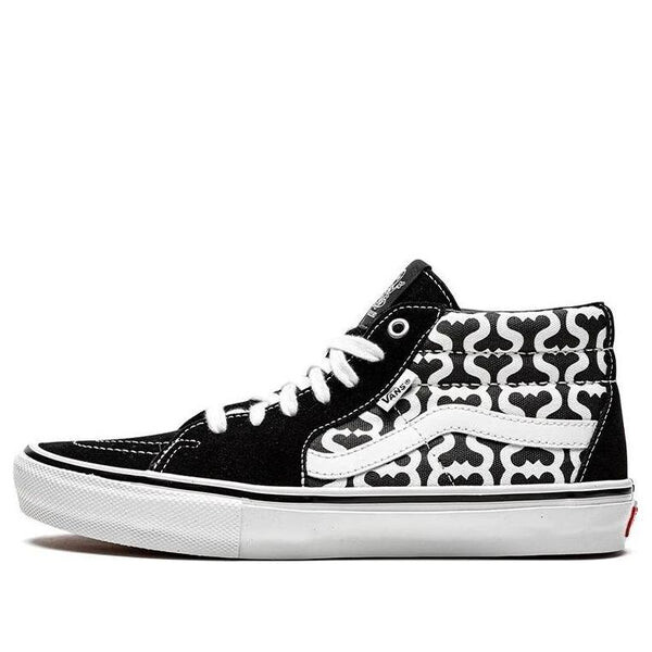 

Кроссовки supreme x grosso mid 'monogram s - black' Vans, черный