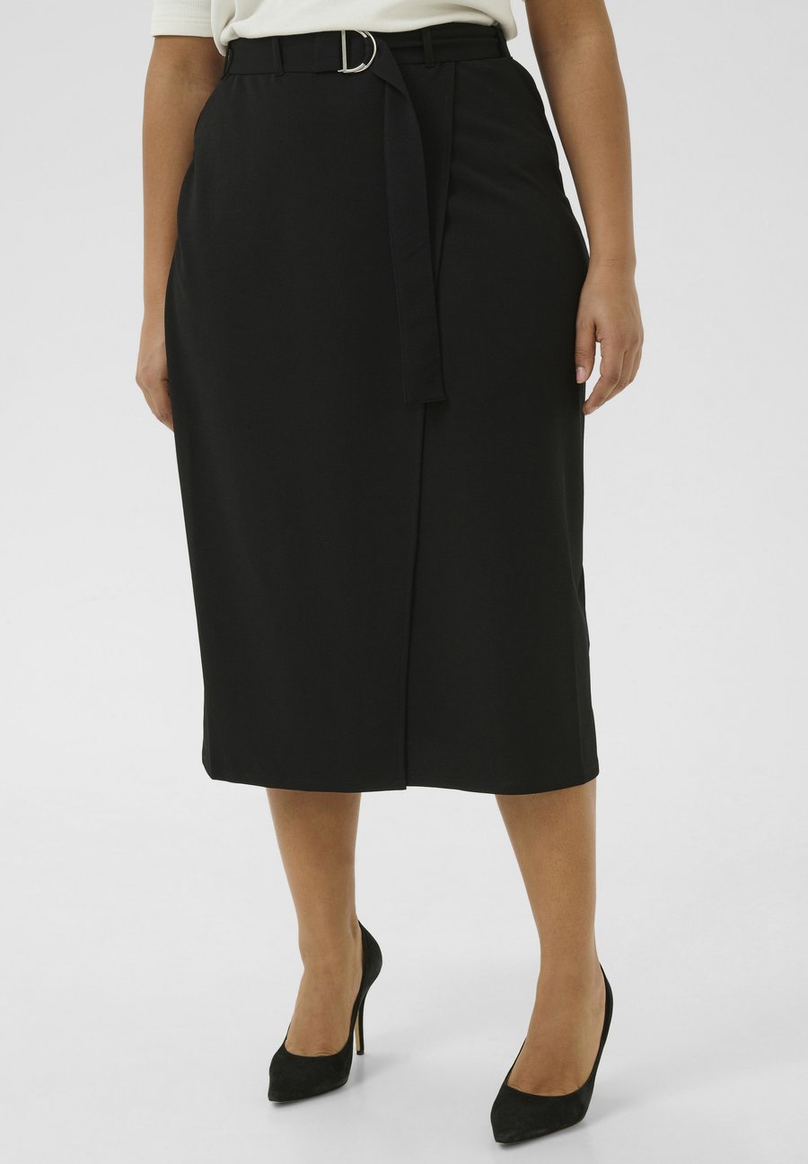 

Юбка Kaffe Curve KCATHENA, Black Deep/Mottled Black