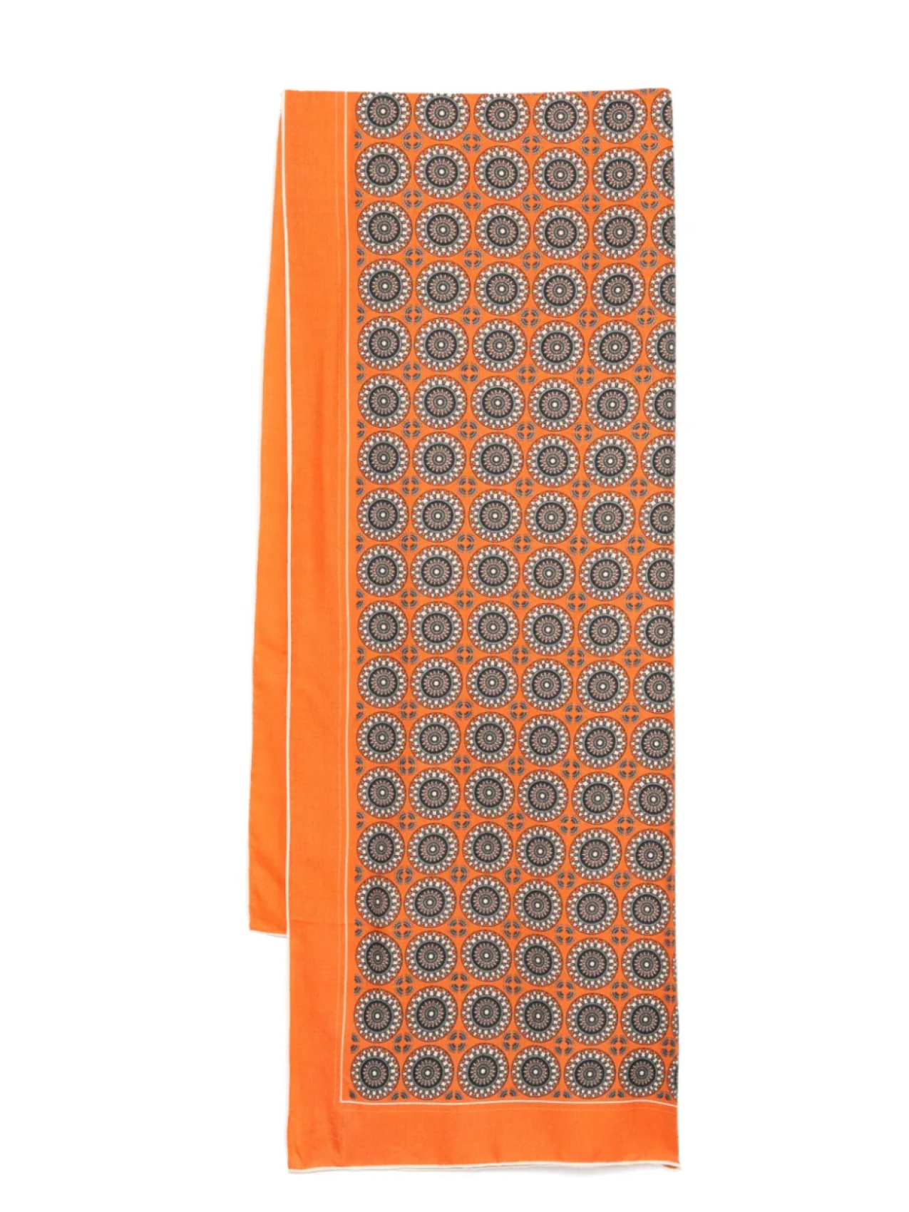 

N.Peal шарф Geometric Pashmina, оранжевый