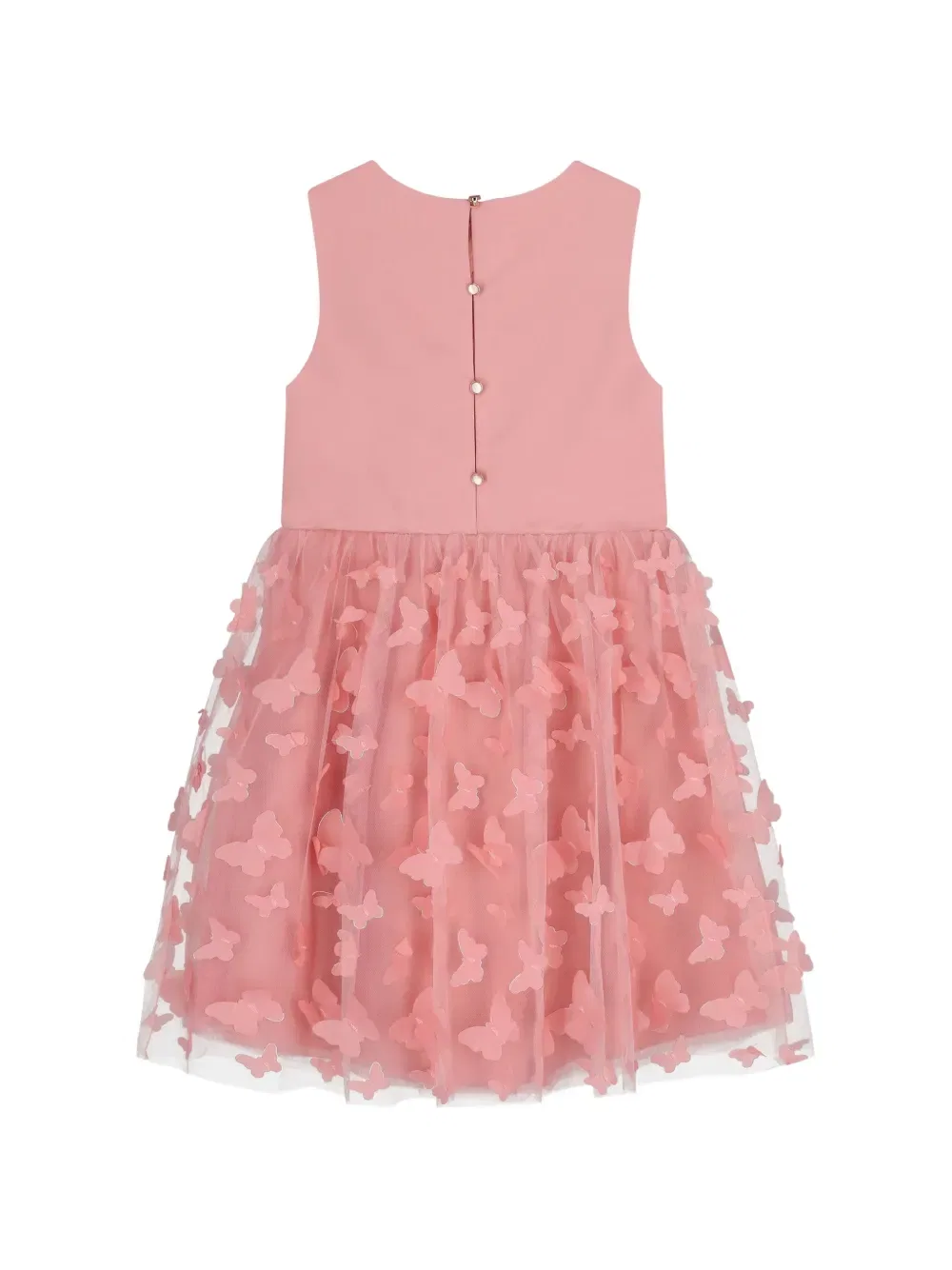 Платье, украшенное бабочками Guess Kids, розовый — фото 2