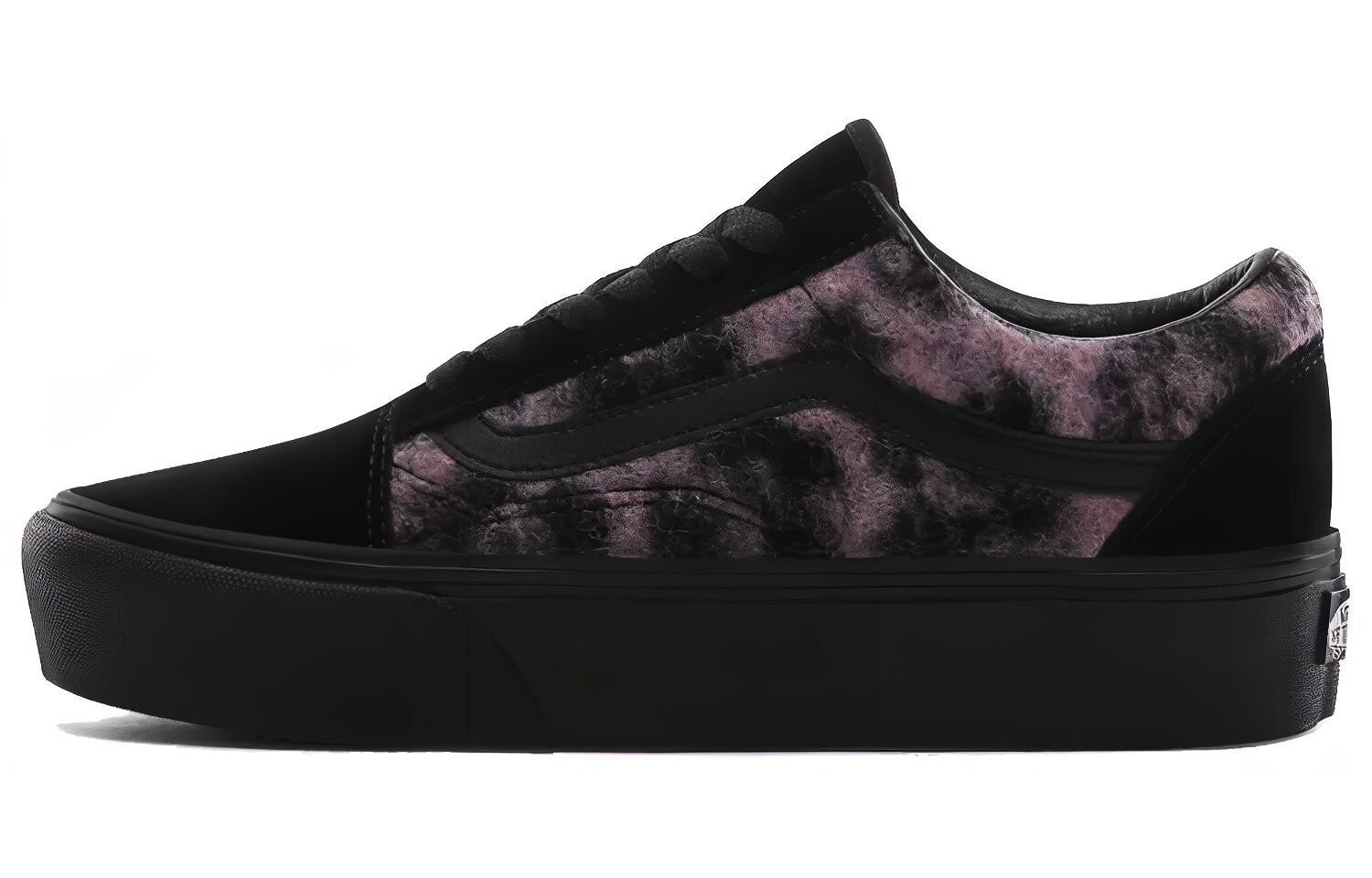

Кроссовки Vans Mix Leopard Old Skool Platform Black/Purple Pink Women's