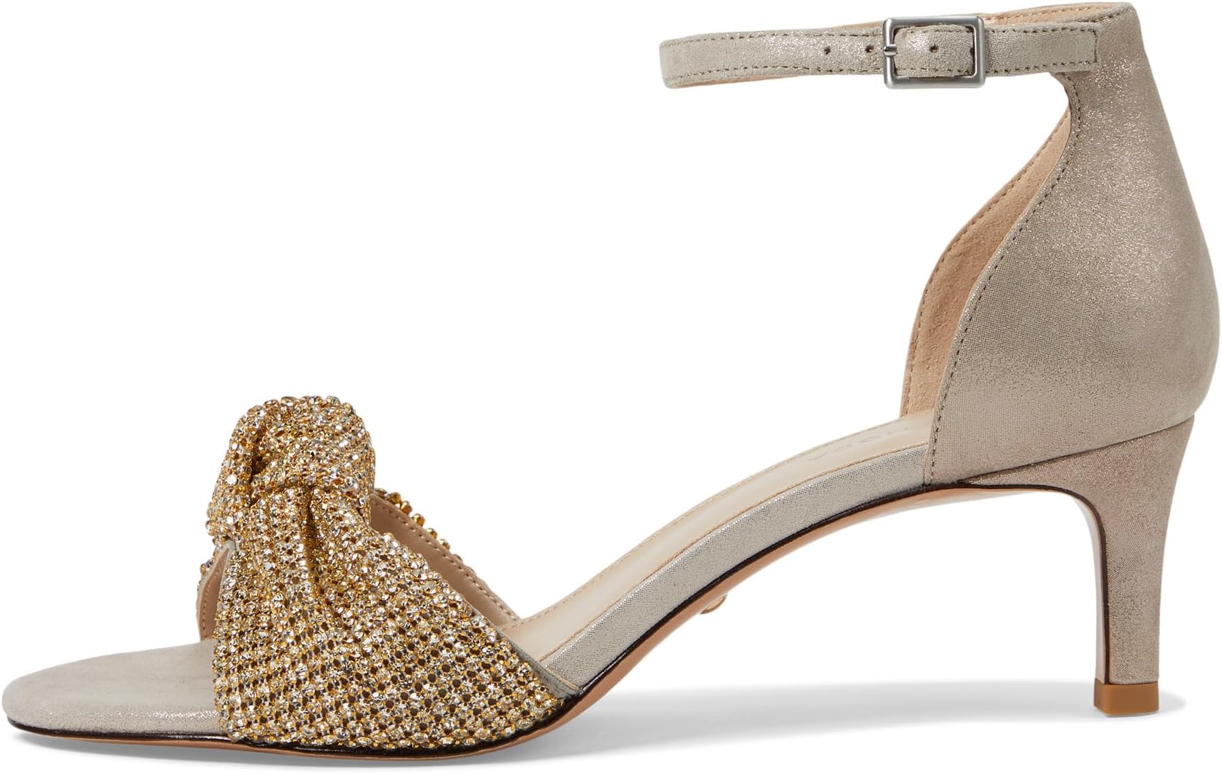 Туфли Pelle Moda Shaira Sandal, Dark Taupe Shimmer — фото 4