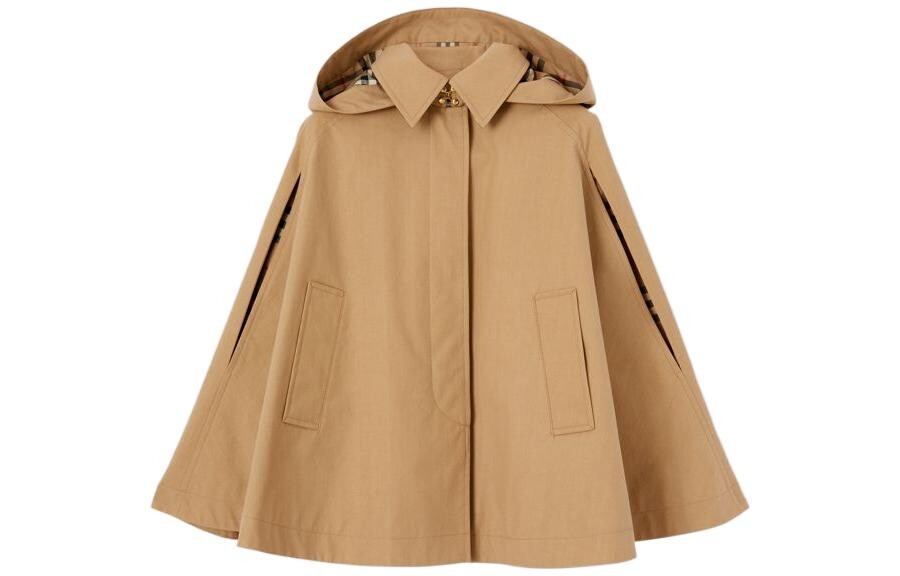 

Детская накидка Burberry, цвет Archive Beige