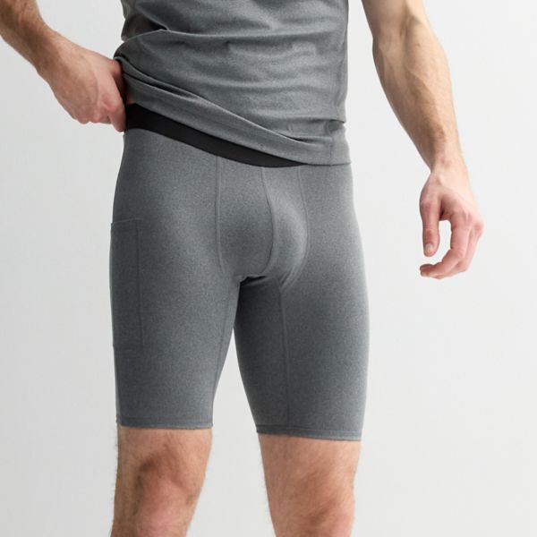 

Мужские термобрюки Base Layer Tek Gear, цвет grey texture