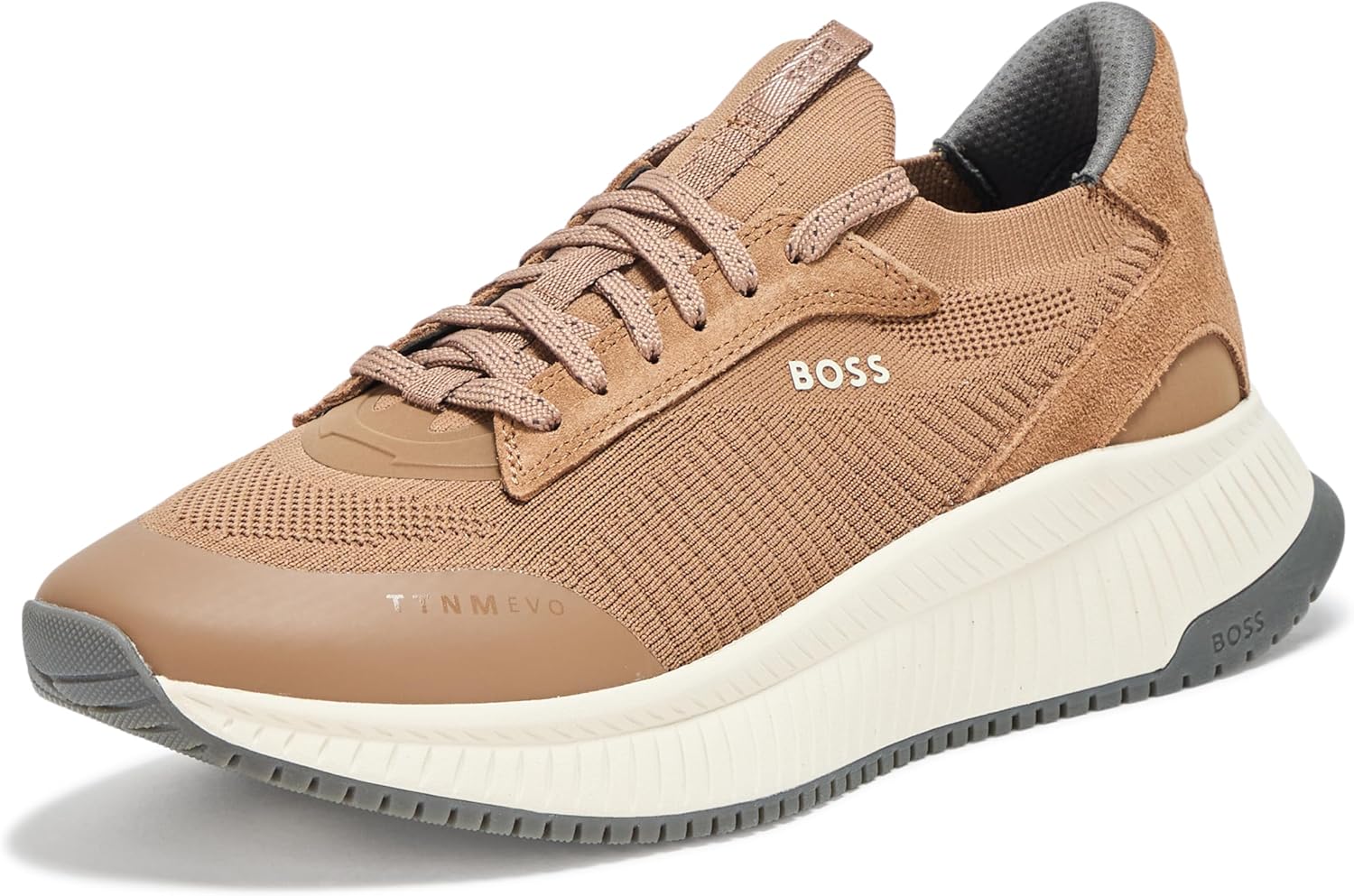 

BOSS мужские современные кроссовки для бега с вязаной структурой, Moth Wing