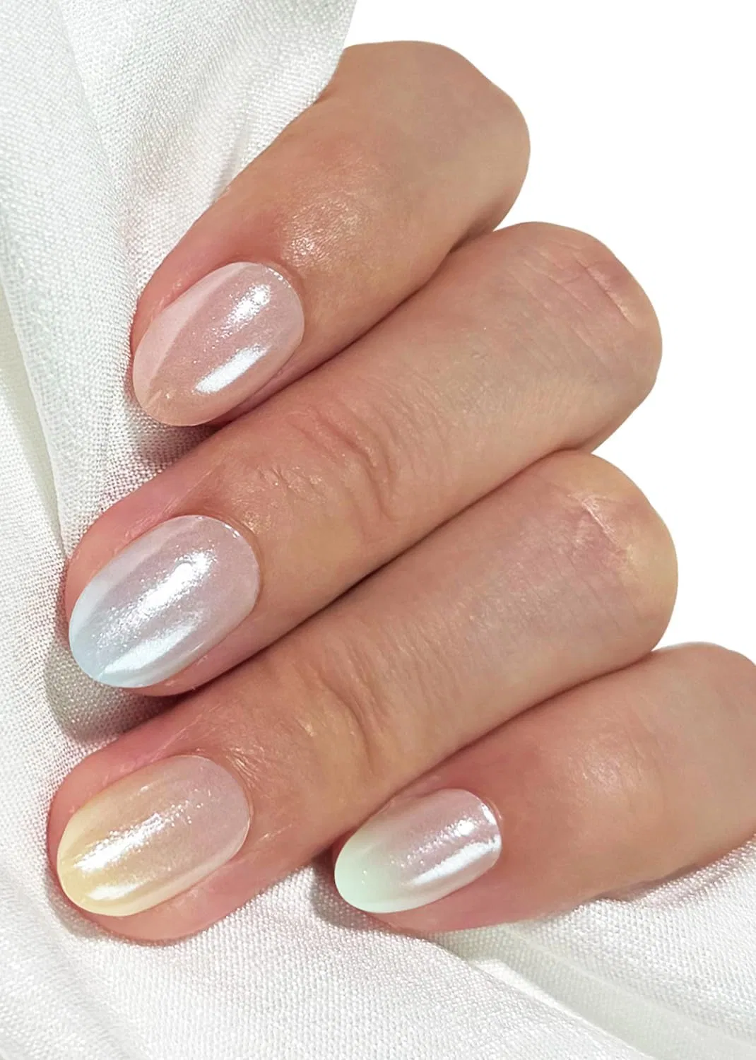 Самоклеящиеся УФ-гель-пленки для ногтей Glazed Macaron Ombré, 20 шт. Wahrshei