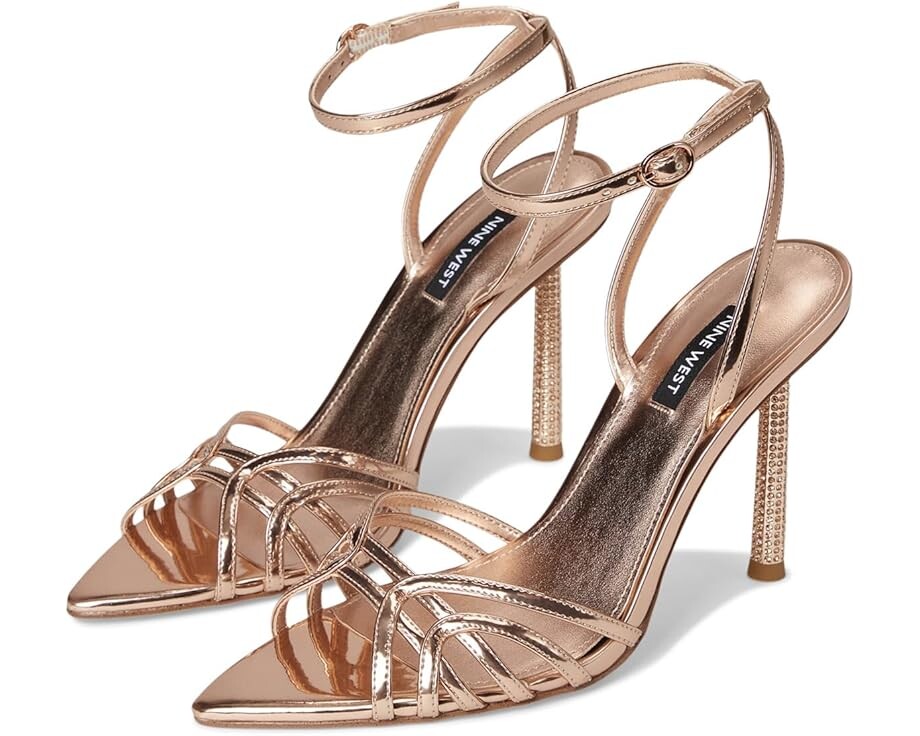 

Туфли Nine West Paxal, цвет Rose Gold Mirror Metallic