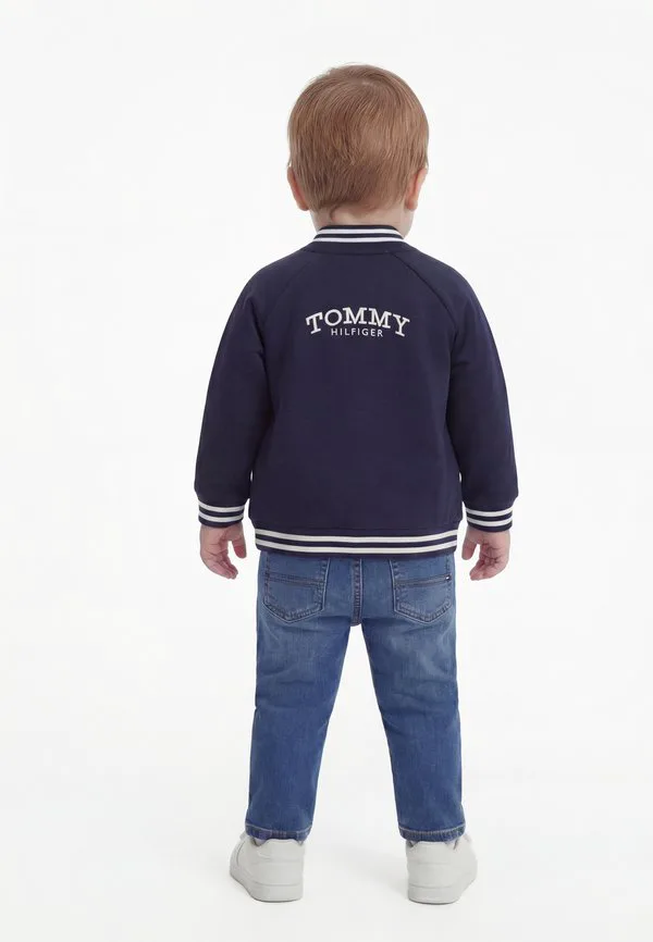 Куртка-Бомбер с вышитым логотипом на спине Tommy Hilfiger, Dark Night Navy — фото 2