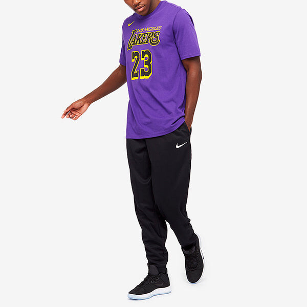 Футболка Nike LeBron Basketball Sports Short Sleeve LeBron James 23 Purple, фиолетовый — фото 3