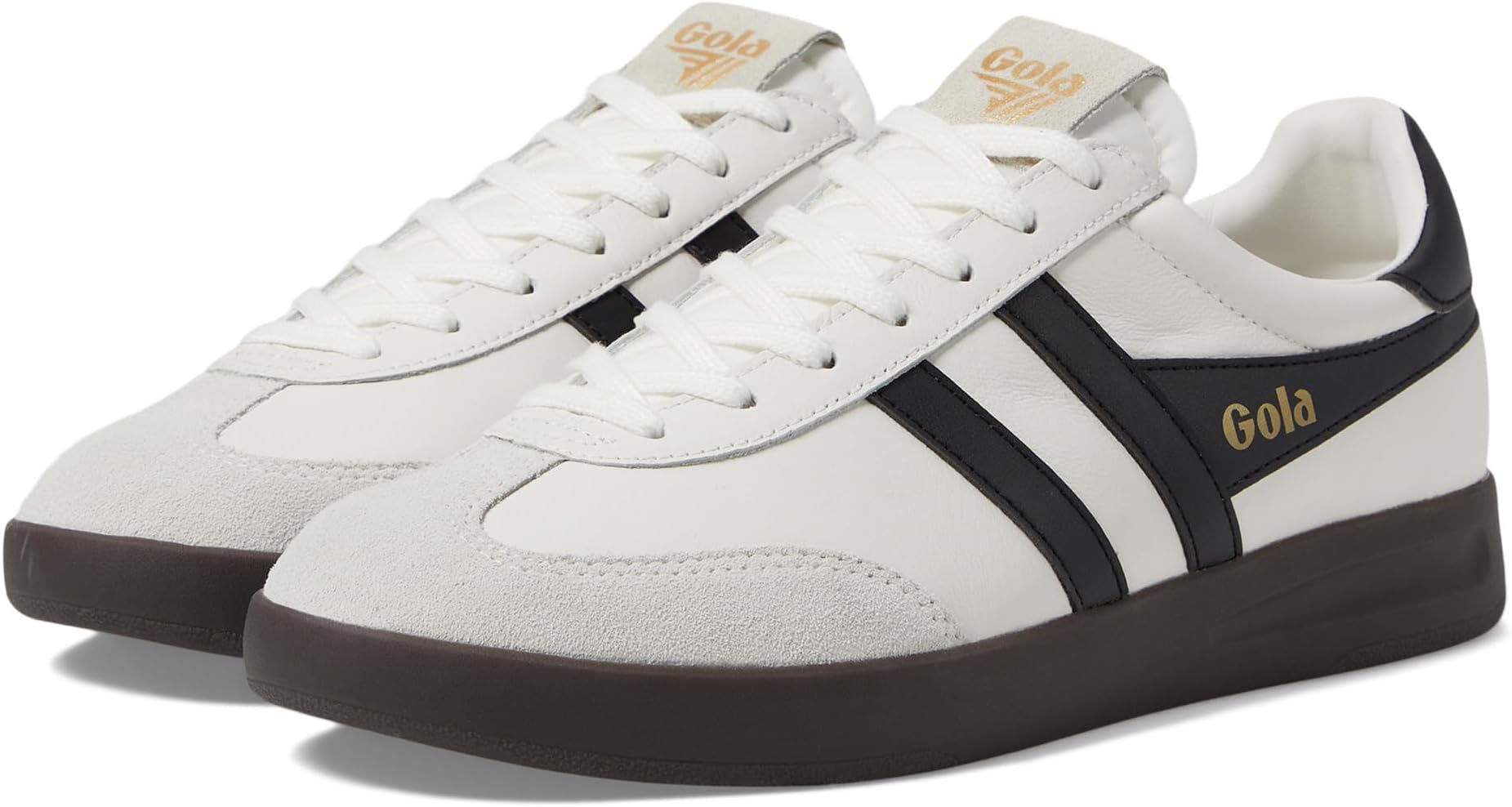 

Кроссовки Gola Cyclone Leather, White/Black/Dark Gum