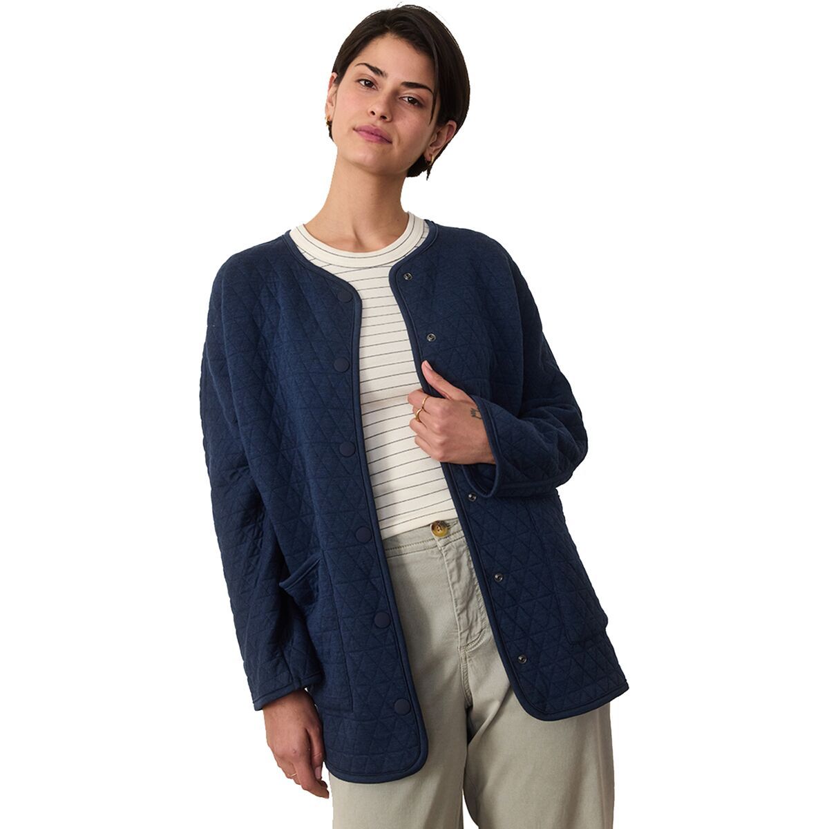 

Куртка длинная Corbet Marine Layer, индиго