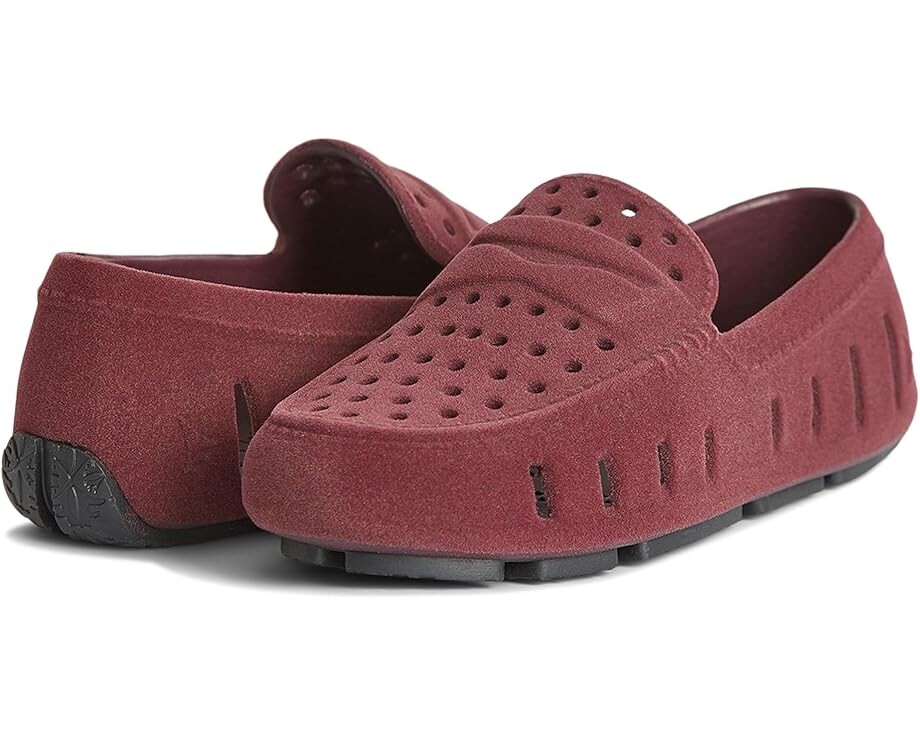 

Лоферы Floafers Kids Prodigy Driver Faux Suede, цвет Burgundy Vegan Suede