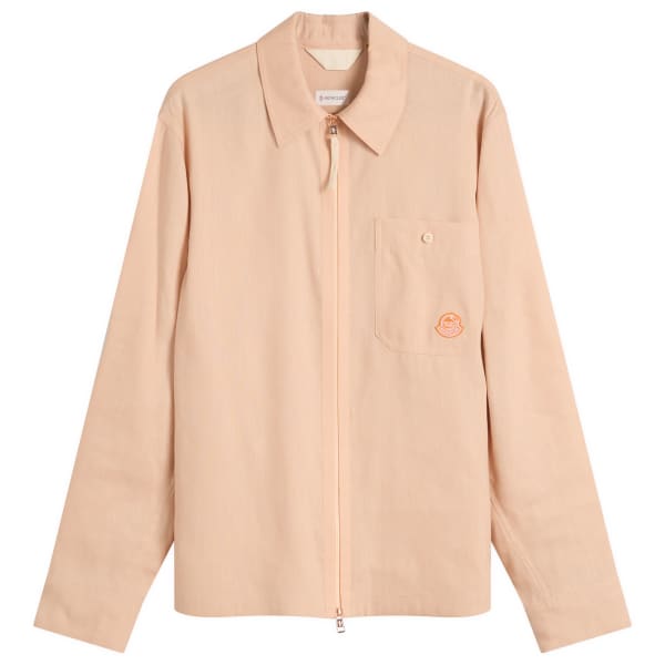 

Льняная рубашка Donald Glover от Gilga Farm Moncler Genius, розовый