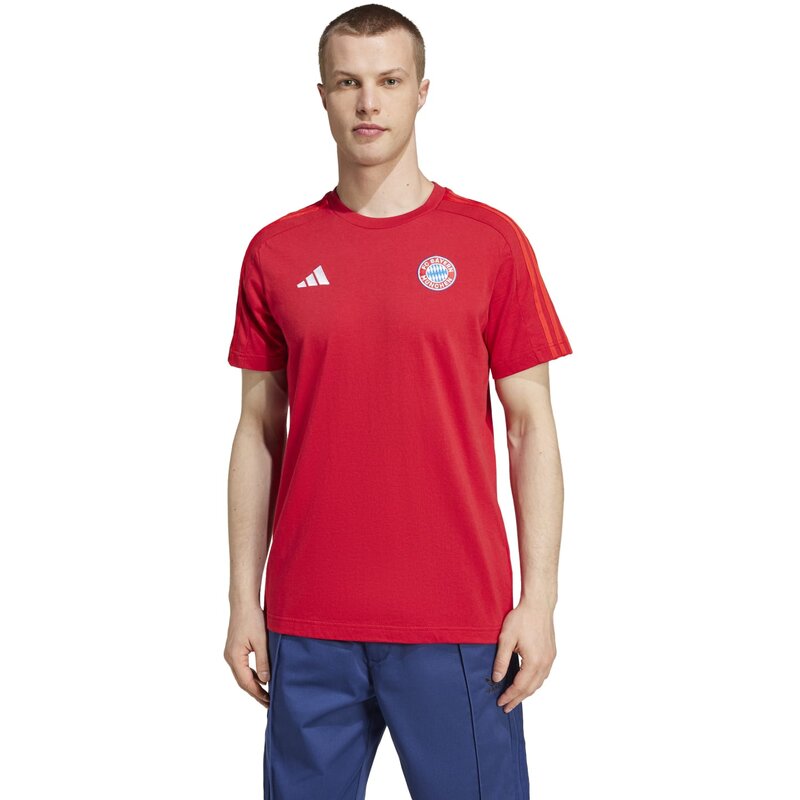 Футболка фаната ФК «Бавария Мюнхен» ДНК Adidas, цвет tepore — фото 2