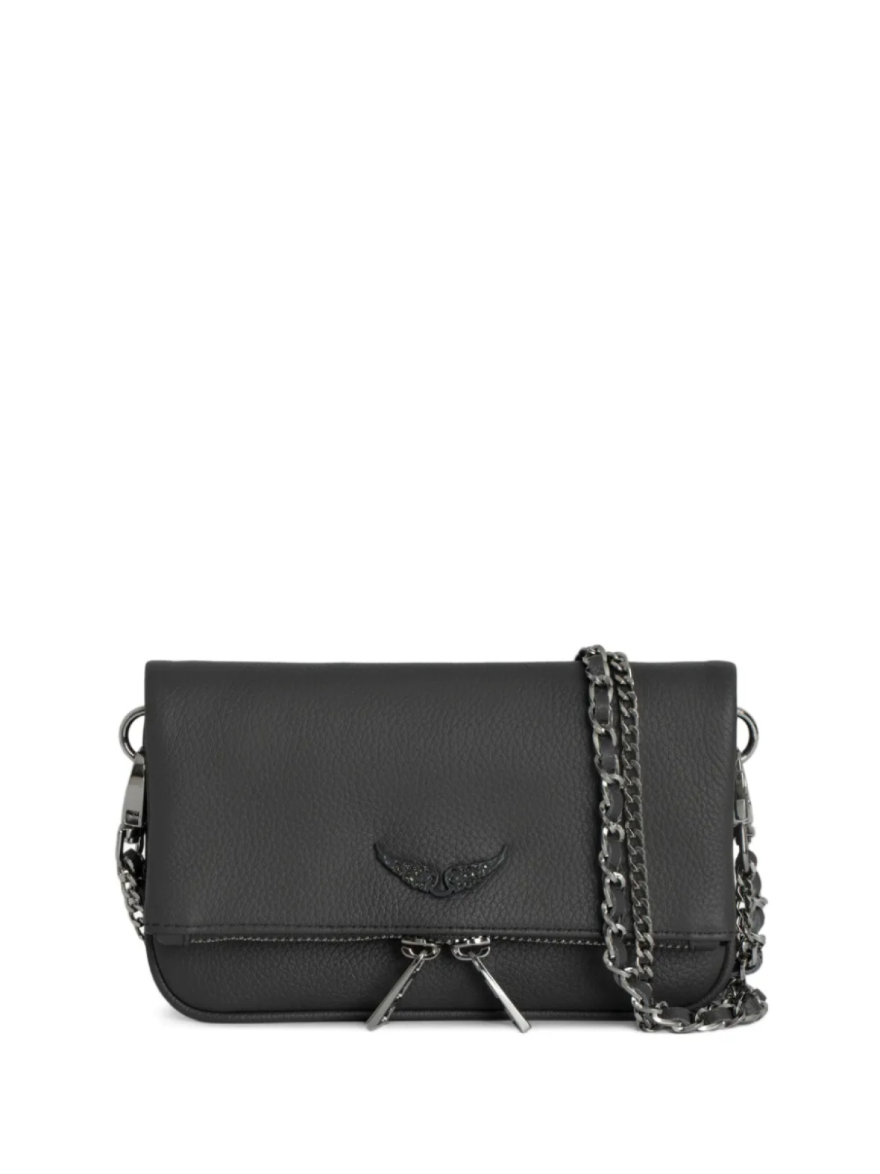 

Мини-клатч Zadig&Voltaire Rock, серый