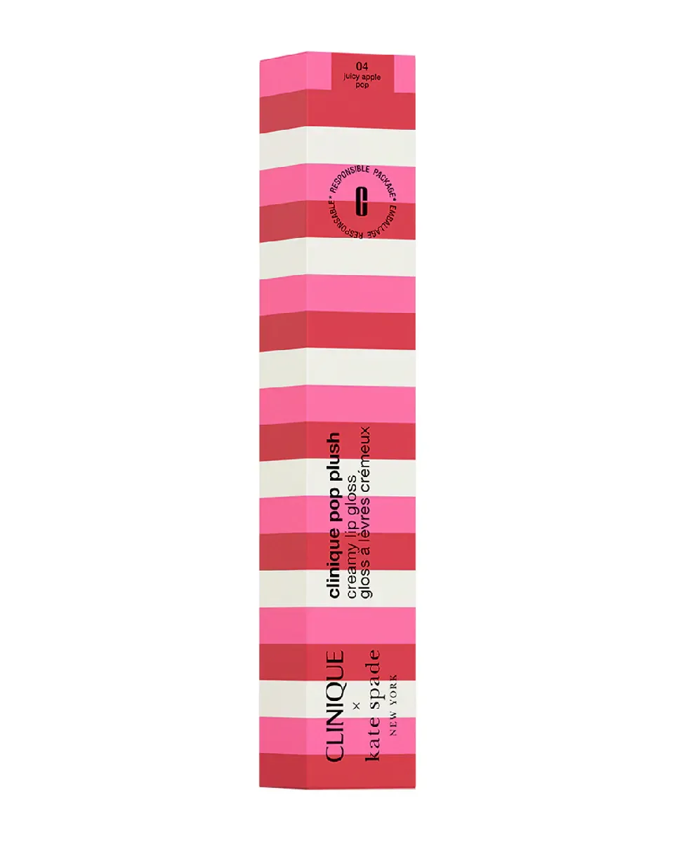 Блеск для губ Pop Plush Kate Spade Clinique, Juicy Apple Pop — фото 3