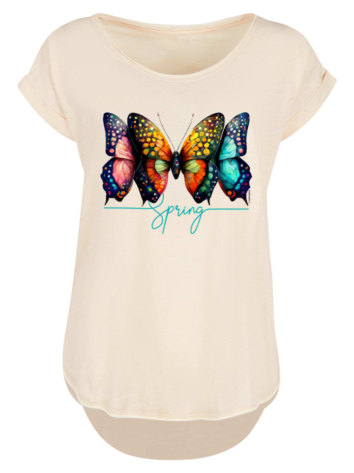 

Удлиненная футболка Butterfly Illusion Long в цвете Whitesand F4NT4STIC, Белый, Удлиненная футболка Butterfly Illusion Long в цвете Whitesand F4NT4STIC