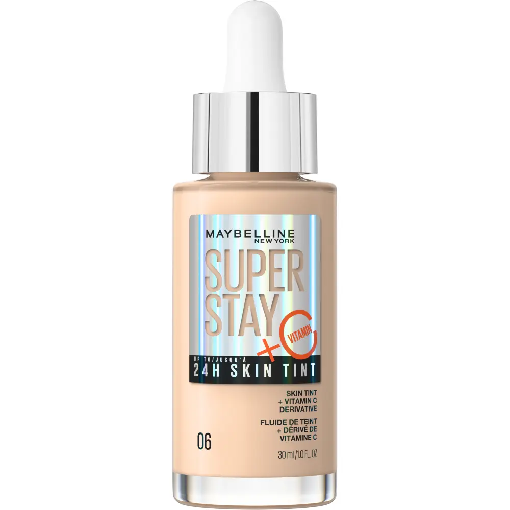 

Стойкий осветляющий тональный крем для лица 06 Maybelline New York Super Stay 24H Skin Tint, 30 мл