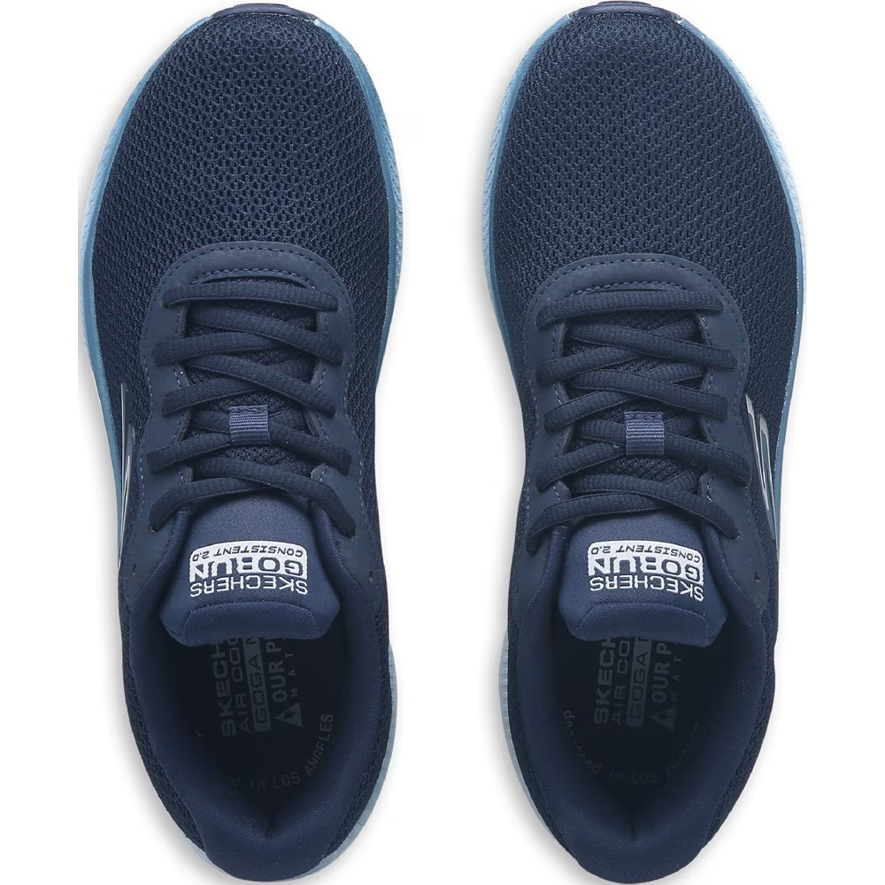 Кроссовки Skechers Go Run Consistent 2.0, navy/white — фото 4