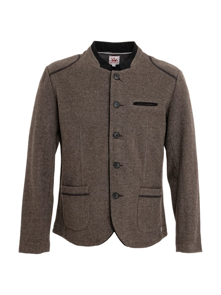 

Куртка DARWIN из вареной шерсти светло-коричневого цвета Spieth & Wensky