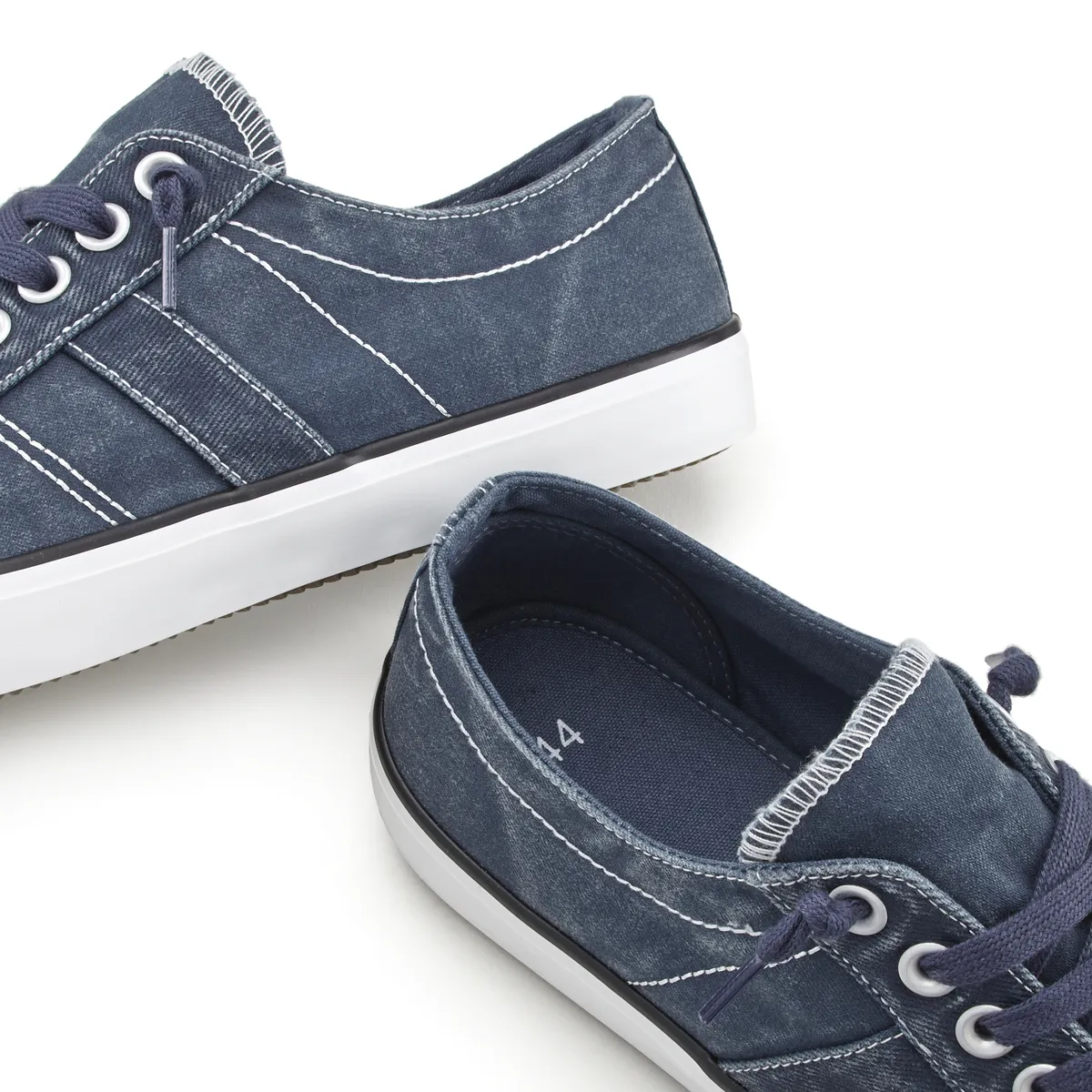 Кроссовки AUTHENTIC LE JOGGER из высококачественной парусины, полуботинки, повседневная обувь, тапочки VEGAN, синий — фото 4