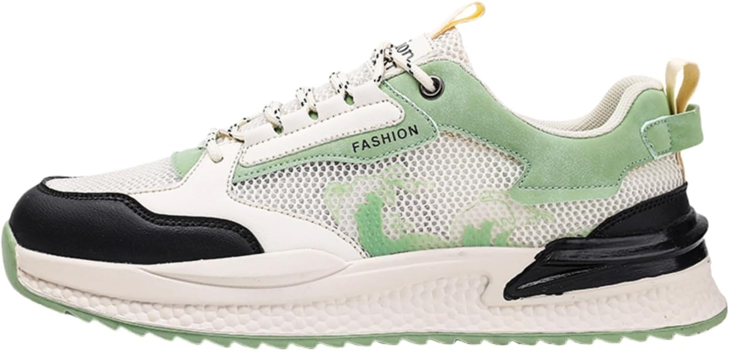 

Мужские стильные повседневные спортивные кроссовки, модная спортивная обувь- идеально для активного отдыха, занятий фитнесом и повседневной носки Aokisx, зеленый