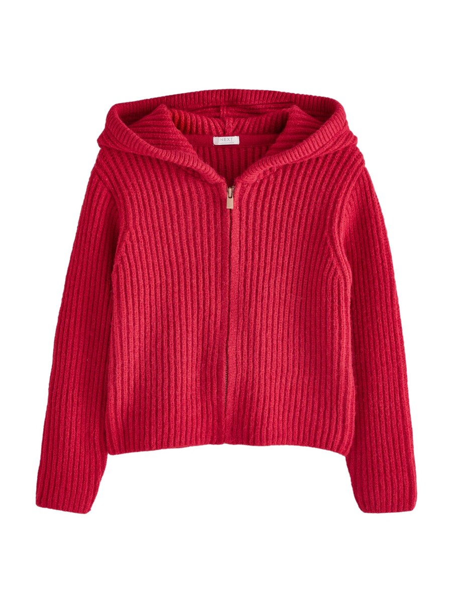 

Вязаный кардиган Next Knit Cardigan, цвет cranberry