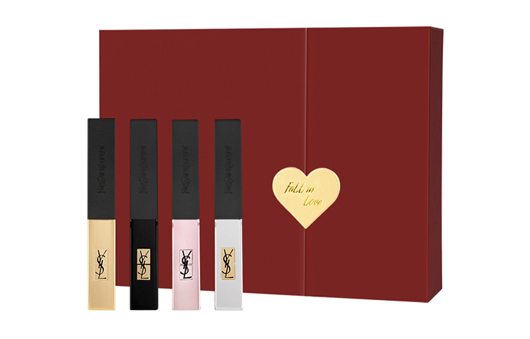 

SAINT LAURENT Маленький набор помад silver bar для женщин