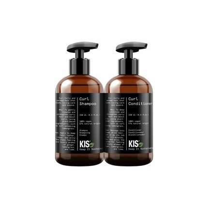 

Green Curl Duoset Шампунь 250 мл и кондиционер 250 мл Веганский 100%, Kis