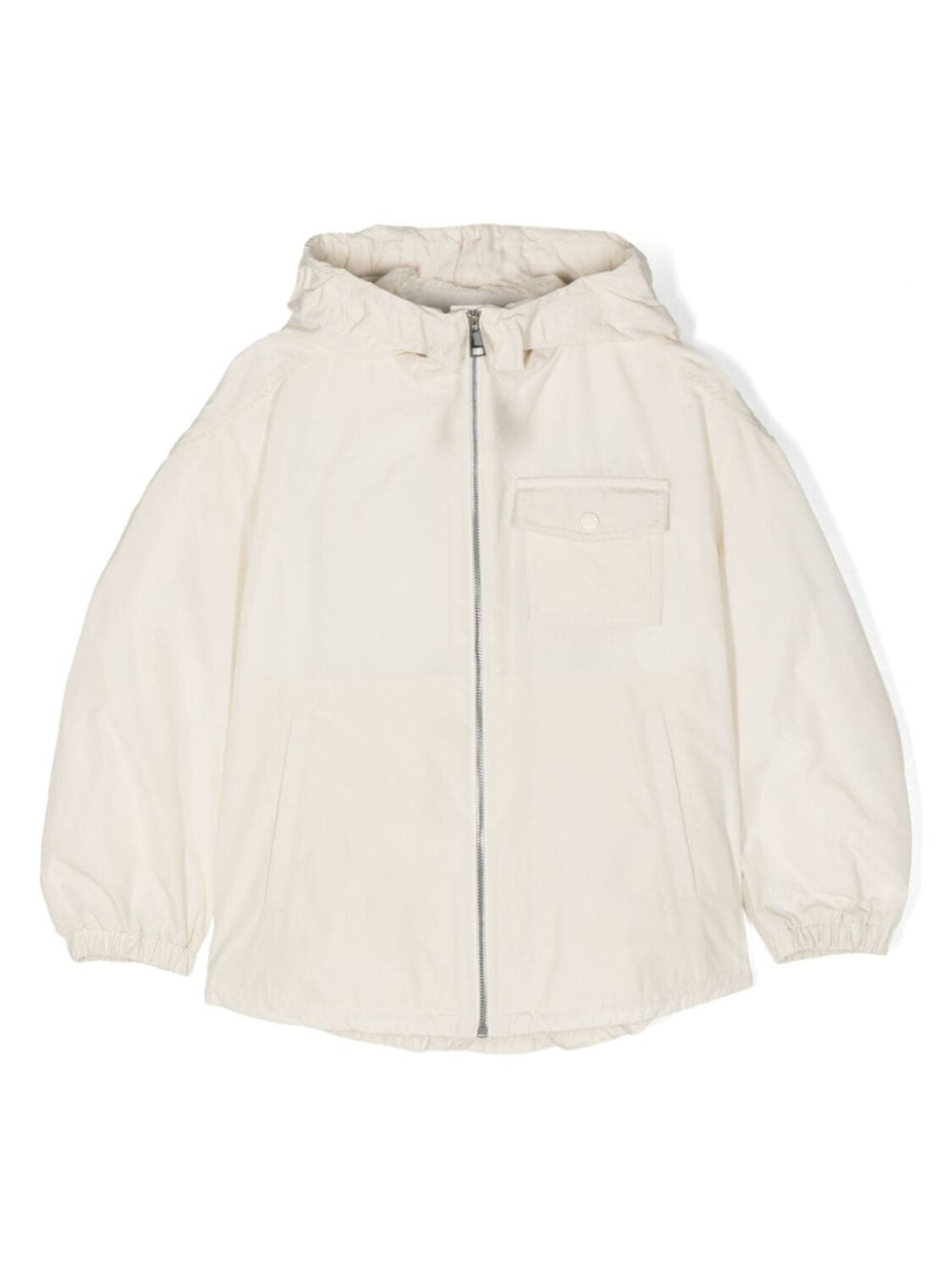 

Moncler Enfant куртка Tangeni с капюшоном, нейтральный цвет