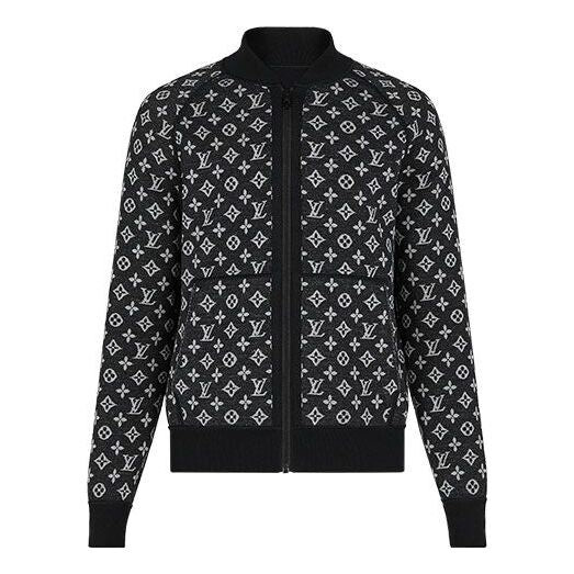 

Куртка men's ss21 printing long sleeves jacket black Louis Vuitton, черный